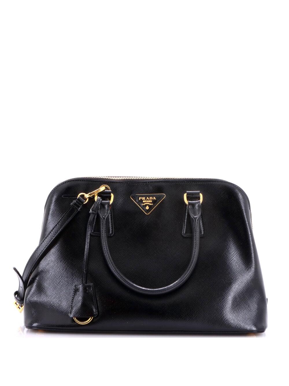 Prada Promenade Bag Vernice Saffiano #342856P13B